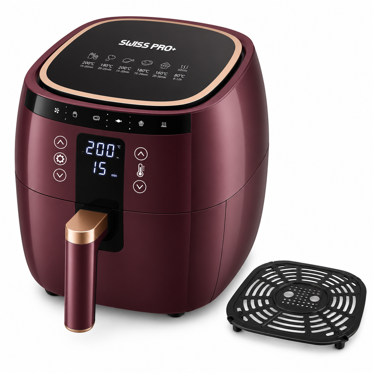 Friggitrice ad aria Swiss Pro+ 7L Extra Large 6 in 1