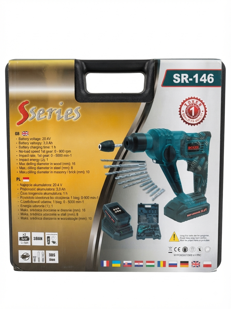Tassellatore Boxer SR-146 (20.4V)